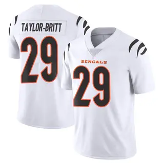 Cincinnati Bengals Men's Cam Taylor-Britt Limited Vapor Untouchable Jersey - White