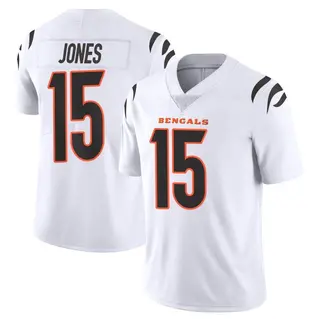 Cincinnati Bengals Men's Charlie Jones Limited Vapor Untouchable Jersey - White