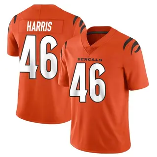 Cincinnati Bengals Men's Clark Harris Limited Vapor Untouchable Jersey - Orange