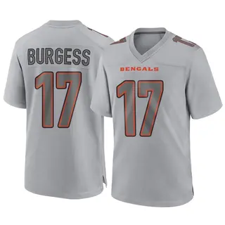 Cincinnati Bengals Men's Cole Burgess Game Atmosphere Fashion Jersey - Gray