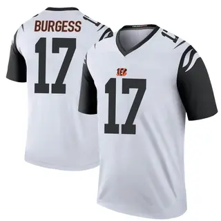 Cincinnati Bengals Men's Cole Burgess Legend Color Rush Jersey - White