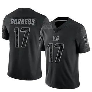 Cincinnati Bengals Men's Cole Burgess Limited Reflective Jersey - Black