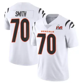 Cincinnati Bengals Men's D'Ante Smith Limited Vapor Untouchable Super Bowl LVI Bound Jersey - White