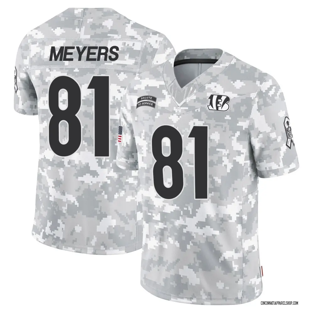Cincinnati Bengals Men's Dohnte Meyers Limited 2024 Salute to Service Jersey - Arctic Camo