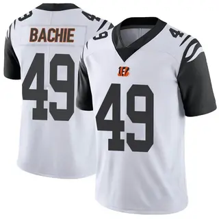 Cincinnati Bengals Men's Joe Bachie Limited Color Rush Vapor Untouchable Jersey - White