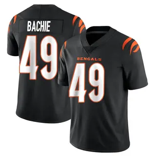 Cincinnati Bengals Men's Joe Bachie Limited Team Color Vapor Untouchable Jersey - Black