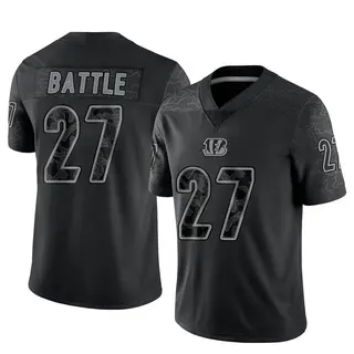 Cincinnati Bengals Men's Jordan Battle Limited Reflective Jersey - Black