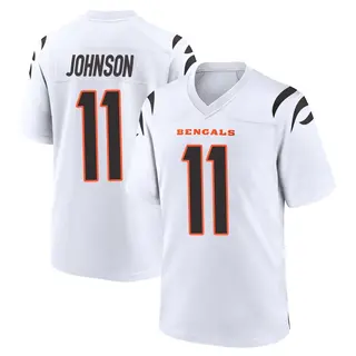 Cincinnati Bengals Men's Josh Johnson Game Jersey - White