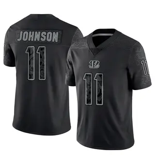 Cincinnati Bengals Men's Josh Johnson Limited Reflective Jersey - Black