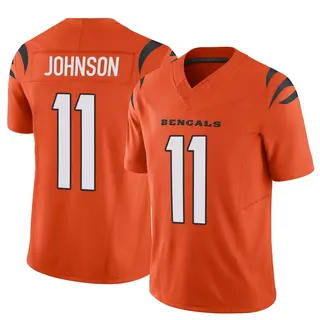 Cincinnati Bengals Men's Josh Johnson Limited Vapor F.U.S.E. Jersey - Orange