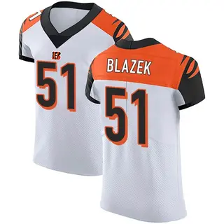 Cincinnati Bengals Men's Justin Blazek Elite Vapor Untouchable Jersey - White