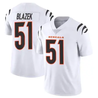 Cincinnati Bengals Men's Justin Blazek Limited Vapor Untouchable Jersey - White