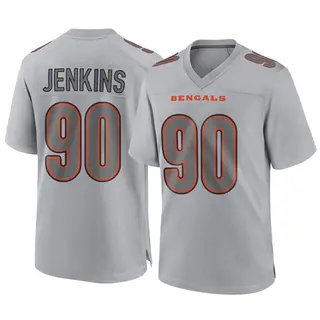 Cincinnati Bengals Men's Kris Jenkins Jr. Game Atmosphere Fashion Jersey - Gray