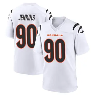 Cincinnati Bengals Men's Kris Jenkins Jr. Game Jersey - White