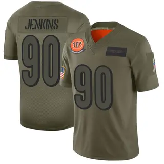 Cincinnati Bengals Men's Kris Jenkins Jr. Limited 2019 Salute to Service Jersey - Camo