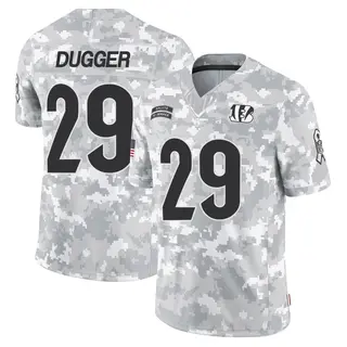 Cincinnati Bengals Men's Kyle Dugger Limited 2024 Salute to Service Jersey - Arctic Camo