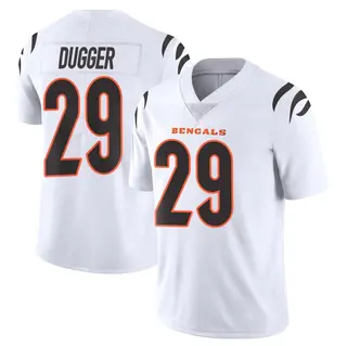 Cincinnati Bengals Men's Kyle Dugger Limited Vapor Untouchable Jersey - White