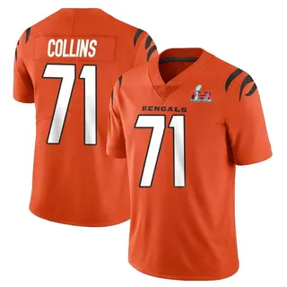 Cincinnati Bengals Men's La'el Collins Limited Vapor Untouchable Super Bowl LVI Bound Jersey - Orange