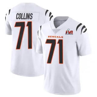 Cincinnati Bengals Men's La'el Collins Limited Vapor Untouchable Super Bowl LVI Bound Jersey - White