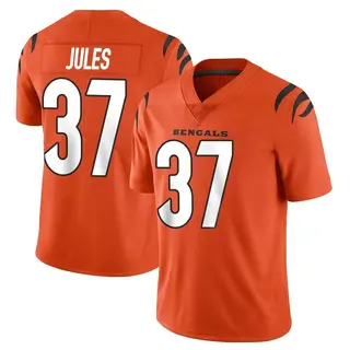 Cincinnati Bengals Men's PJ Jules Limited Vapor Untouchable Jersey - Orange