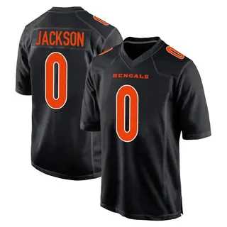 Cincinnati Bengals Men's Raymond Jackson Game Fashion Jersey - Black