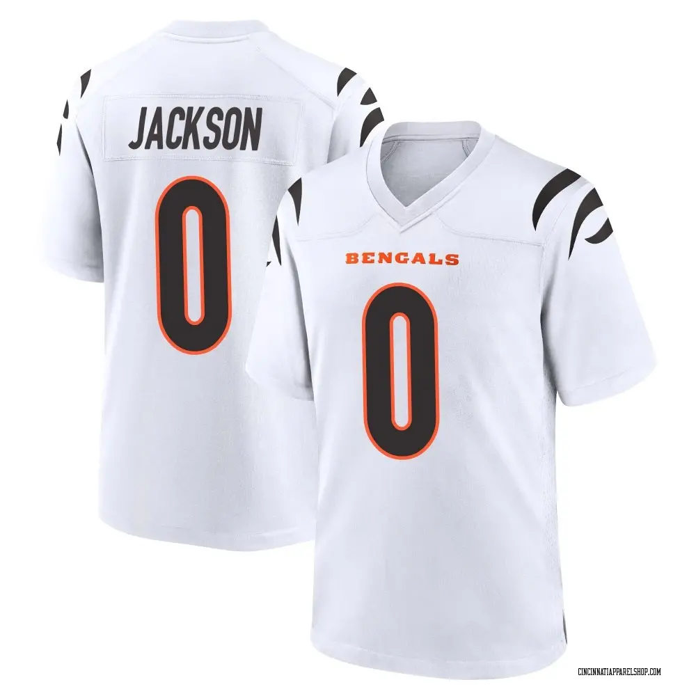 Cincinnati Bengals Men's Raymond Jackson Game Jersey - White