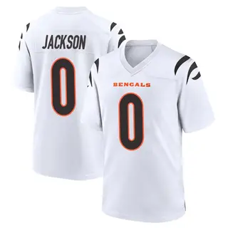 Cincinnati Bengals Men's Raymond Jackson Game Jersey - White