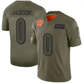 Cincinnati Bengals Men's Raymond Jackson Limited 2019 Salute to Service Jersey - Camo