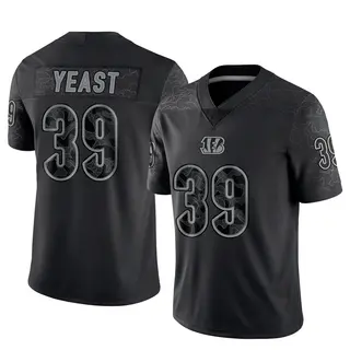 Cincinnati Bengals Men's Russ Yeast Limited Reflective Jersey - Black