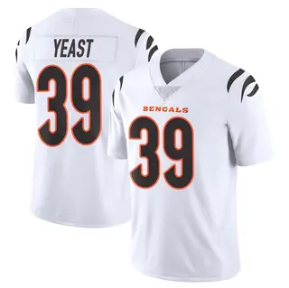 Cincinnati Bengals Men's Russ Yeast Limited Vapor Untouchable Jersey - White