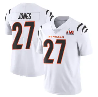 Cincinnati Bengals Men's Shermari Jones Limited Vapor Untouchable Super Bowl LVI Bound Jersey - White