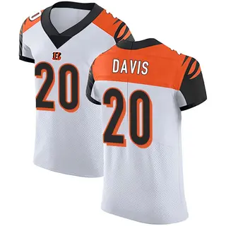 Cincinnati Bengals Men's Tacario Davis Elite Vapor Untouchable Jersey - White