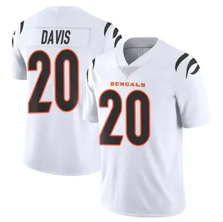 Cincinnati Bengals Men's Tacario Davis Limited Vapor Untouchable Jersey - White