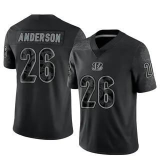 Cincinnati Bengals Men's Tycen Anderson Limited Reflective Jersey - Black