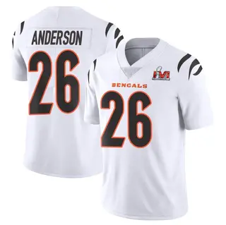 Cincinnati Bengals Men's Tycen Anderson Limited Vapor Untouchable Super Bowl LVI Bound Jersey - White