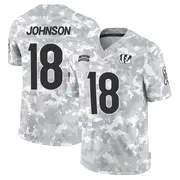 Cincinnati Bengals Men's Xavier Johnson Limited 2024 Salute to Service Jersey - Arctic Camo