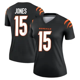 Cincinnati Bengals Women's Charlie Jones Legend Jersey - Black