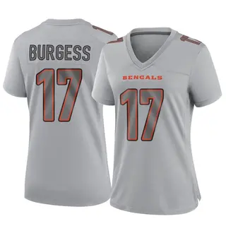 Cincinnati Bengals Women's Cole Burgess Game Atmosphere Fashion Jersey - Gray