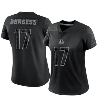 Cincinnati Bengals Women's Cole Burgess Limited Reflective Jersey - Black