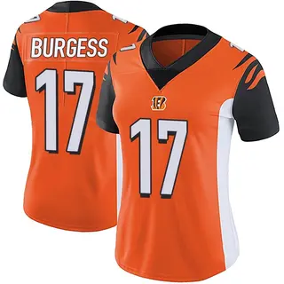Cincinnati Bengals Women's Cole Burgess Limited Vapor Untouchable Jersey - Orange