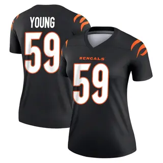 Cincinnati Bengals Women's Craig Young Legend Jersey - Black