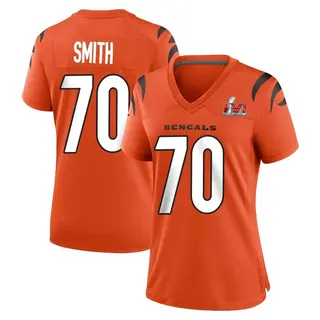 Cincinnati Bengals Women's D'Ante Smith Game Super Bowl LVI Bound Jersey - Orange
