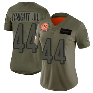 Cincinnati Bengals Women's Demetrius Knight Jr. Limited 2019 Salute to Service Jersey - Camo