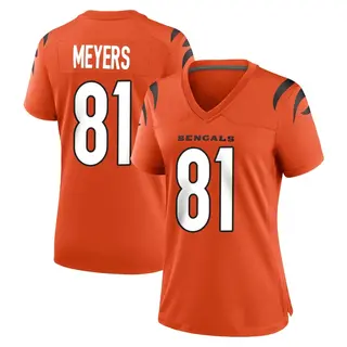 Cincinnati Bengals Women's Dohnte Meyers Game Jersey - Orange