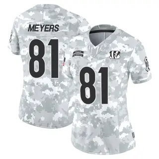 Cincinnati Bengals Women's Dohnte Meyers Limited 2024 Salute to Service Jersey - Arctic Camo