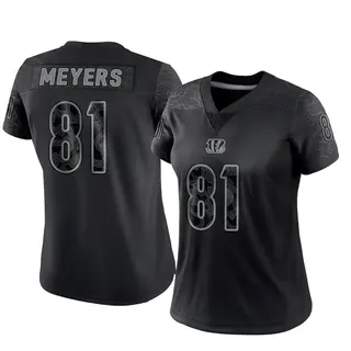 Cincinnati Bengals Women's Dohnte Meyers Limited Reflective Jersey - Black