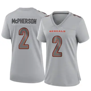 Cincinnati Bengals Women's Evan McPherson Game Atmosphere Fashion Jersey - Gray