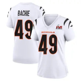 Cincinnati Bengals Women's Joe Bachie Game Super Bowl LVI Bound Jersey - White