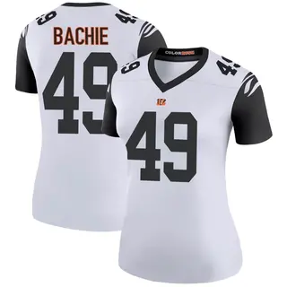 Cincinnati Bengals Women's Joe Bachie Legend Color Rush Jersey - White