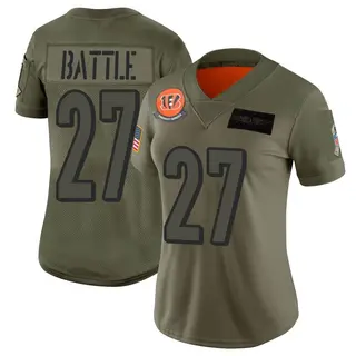 Cincinnati Bengals Women's Jordan Battle Limited 2019 Salute to Service Jersey - Camo